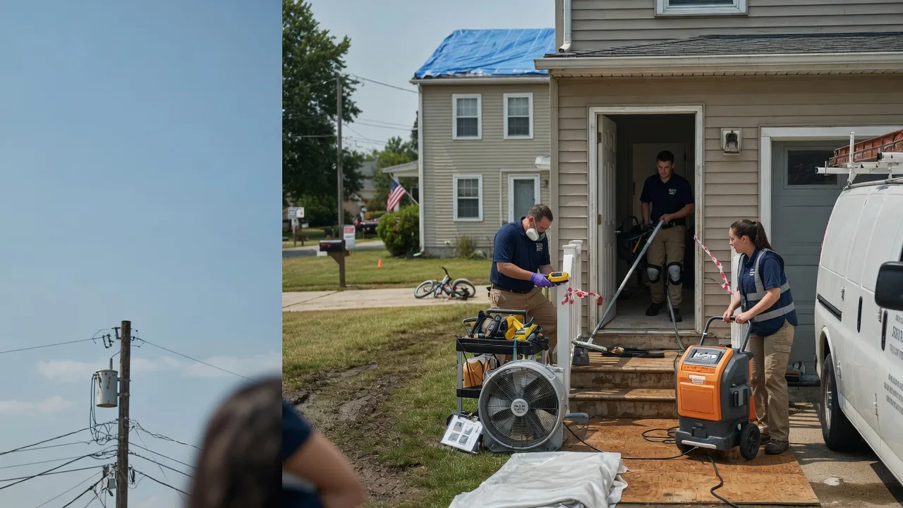 Water Damage Repair in Hooppole, IL near me